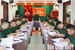 Nâng cao khả năng sẵn sàng chiến đấu dịp kỷ niệm 80 Cách mạng tháng Tám và Quốc khánh 2-9